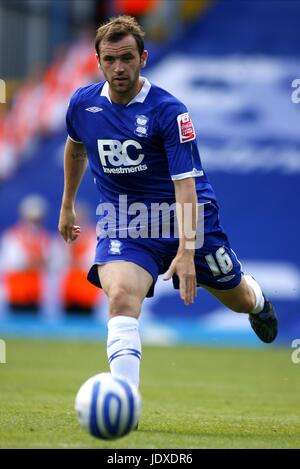 JAMES MCFADDEN Birmingham City FC ST ANDREWS Birmingham Inghilterra 02 Agosto 2008 Foto Stock