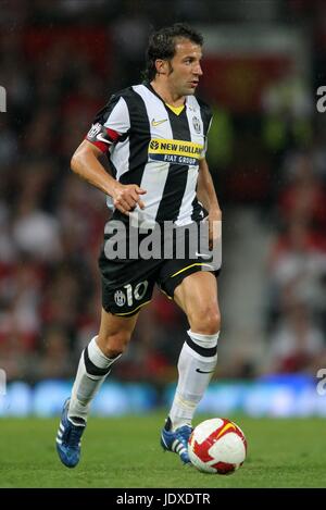 ALESSANDRO DEL PIERO JUVENTUS - OLD TRAFFORD Manchester Inghilterra 06 Agosto 2008 Foto Stock