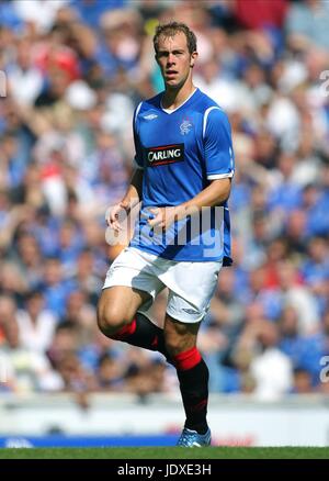 STEVEN WHITTAKER Glasgow Rangers FC IBROX GLASGOW Scozia 02 Agosto 2008 Foto Stock