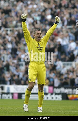 SHAY dato il Newcastle United FC.ST JAMES PARK NEWCASTLE INGHILTERRA 27 Settembre 2008 Foto Stock