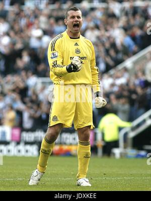 SHAY dato il Newcastle United FC.ST JAMES PARK NEWCASTLE INGHILTERRA 27 Settembre 2008 Foto Stock