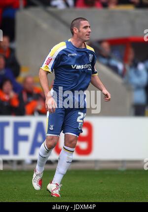 MARK KENNEDY CARDIFF CITY FC BLOOMFIELD ROAD Blackpool Inghilterra 04 Ottobre 2008 Foto Stock