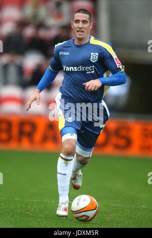 MARK KENNEDY CARDIFF CITY FC BLOOMFIELD ROAD Blackpool Inghilterra 04 Ottobre 2008 Foto Stock