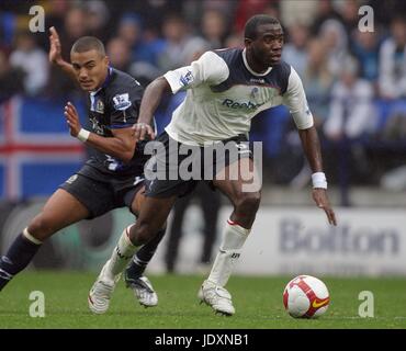 FABRICE MUAMBA Bolton Wanderers FC Reebok Stadium Bolton Inghilterra 18 Ottobre 2008 Foto Stock