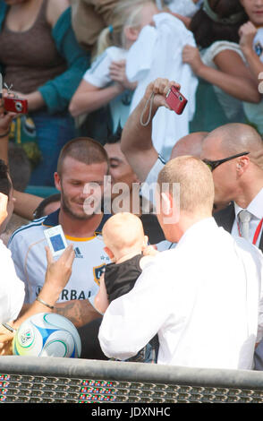 DAVID BECKHAM LOS ANGELES GALAXY V FC DALLAS CARSON CA USA 26 Ottobre 2008 Foto Stock