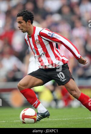 KIERAN RICHARDSON SUNDERLAND FC STADIO DELLA LUCE SUNDERLAND INGHILTERRA 25 Ottobre 2008 Foto Stock