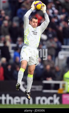 SHAY DATO Newcastle United FC St James Park Newcastle Inghilterra 10 Gennaio 2009 Foto Stock