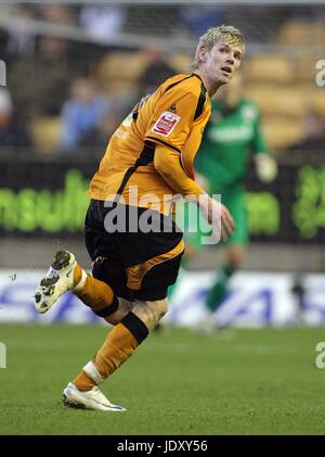 ANDY KEOGH WOLVERHAMPTON WANDERERS FC MOLINEUX STADIUM WOLVERHAMPTON INGHILTERRA 24 Gennaio 2009 Foto Stock