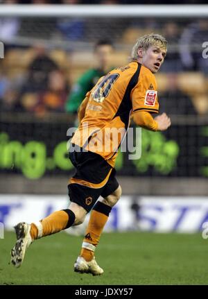 ANDY KEOGH WOLVERHAMPTON WANDERERS FC MOLINEUX STADIUM WOLVERHAMPTON INGHILTERRA 24 Gennaio 2009 Foto Stock