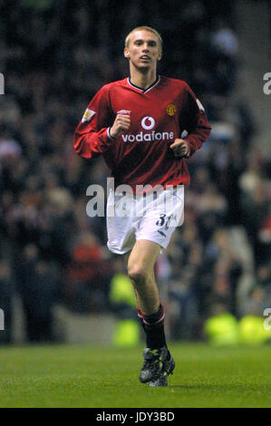 LUKE CHADWICK MANCHESTER UNITED FC 11 Novembre 2000 Foto Stock