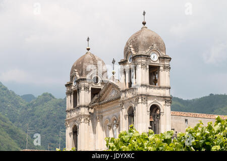 Chiesa di Zafferana Etnea Sicilia Foto Stock