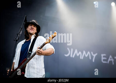 Milano, 21 giugno Jimmy mangiare mondo vivono all Ippodromo di San Siro © Roberto Finizio / Alamy Live News Foto Stock