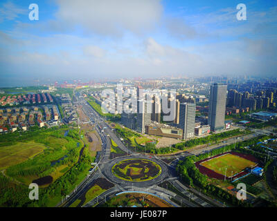 Giugno 22, 2017 - Nanton, Nanton, Cina - Nantong, Cina-giugno 2017: (solo uso editoriale. Cina fuori) ..La Scenic Area della montagna di lupo in Nantong, est della Cina. (Credito Immagine: © SIPA Asia via ZUMA filo) Foto Stock