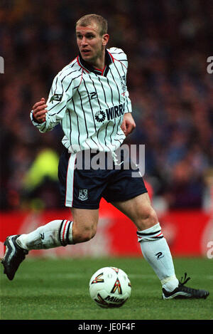 GARETH ROBERTS TRANMERE ROVERS FC 27 Febbraio 2000 Foto Stock