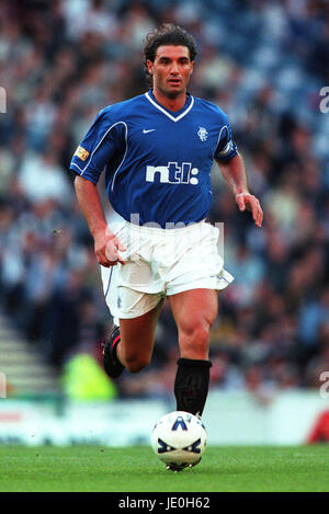 LORENZO AMORUSO Glasgow Rangers FC 30 Aprile 2000 Foto Stock