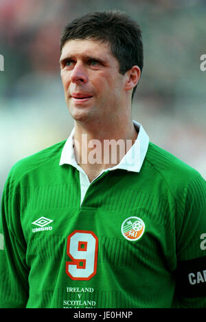 NIALL QUINN EIRE & Sunderland FC 30 Maggio 2000 Foto Stock