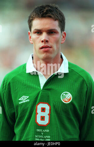 STEVE FINNAN EIRE & Fulham FC 30 Maggio 2000 Foto Stock