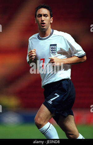 JONATHAN GREENING INGHILTERRA U21 & MANCHESTER UTD MIDDLESBROUGH TEESIDE 01 Settembre 2000 Foto Stock