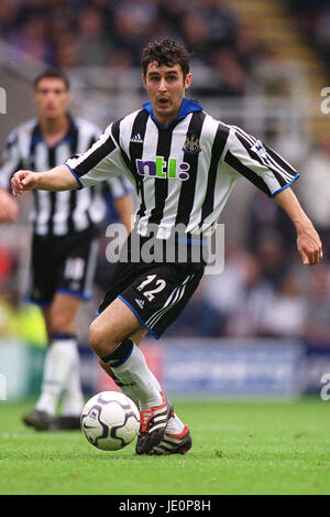 ANDREW GRIFFIN Newcastle United FC ST. JAMES PARK NEWCASTLE INGHILTERRA 23 Settembre 2000 Foto Stock