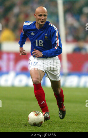 FRANK IL LEBOEUF FRANCIA & Chelsea FC STADE FRANCE PARIS 27 Marzo 2002 Foto Stock