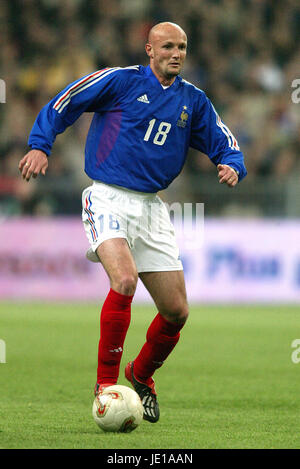 FRANK IL LEBOEUF FRANCIA & Chelsea FC STADE FRANCE PARIS 27 Marzo 2002 Foto Stock