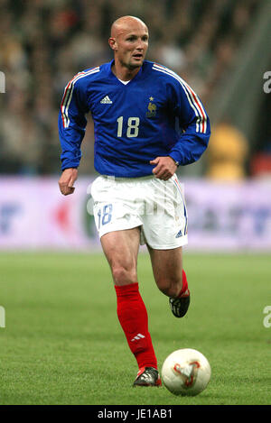 FRANK IL LEBOEUF FRANCIA & Chelsea FC STADE FRANCE PARIS 27 Marzo 2002 Foto Stock