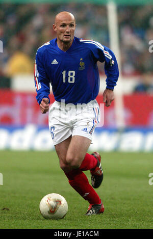 FRANK IL LEBOEUF FRANCIA & Chelsea FC STADE FRANCE PARIS 27 Marzo 2002 Foto Stock