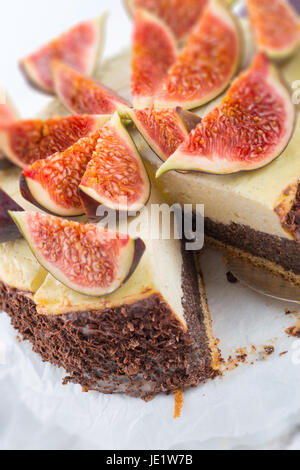 Con riferimento alle figure da 4 a 6 semi di papavero cheesecake Foto Stock