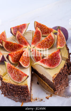 Con riferimento alle figure da 4 a 6 semi di papavero cheesecake Foto Stock