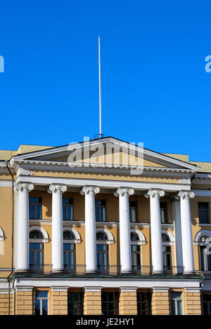 Balcone pilastro Foto Stock