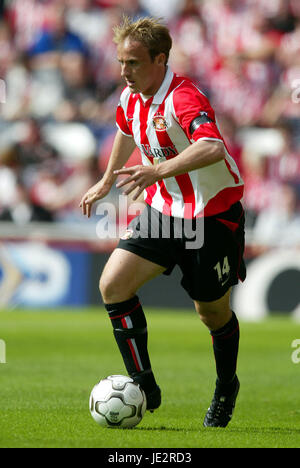 THOMAS BUTLER SUNDERLAND FC STADIO DELLA LUCE SUNDERLAND INGHILTERRA 24 Agosto 2002 Foto Stock