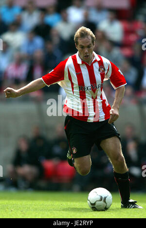 JASON MCATEER SUNDERLAND FC STADIO DELLA LUCE SUNDERLAND INGHILTERRA 31 Agosto 2002 Foto Stock