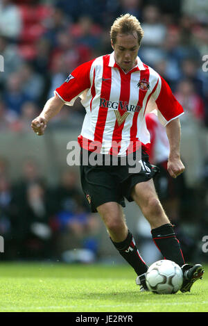 JASON MCATEER SUNDERLAND FC STADIO DELLA LUCE SUNDERLAND INGHILTERRA 31 Agosto 2002 Foto Stock