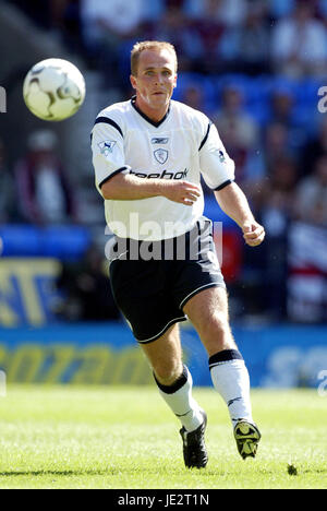 HENRIK PEDERSEN Bolton Wanderers FC Reebok Stadium BOLTON 01 Settembre 2002 Foto Stock