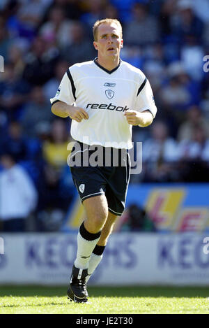 HENRIK PEDERSEN Bolton Wanderers FC Reebok Stadium BOLTON 01 Settembre 2002 Foto Stock