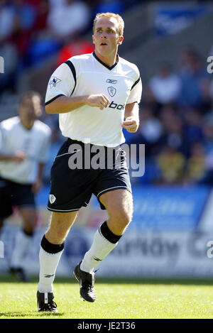 HENRIK PEDERSEN Bolton Wanderers FC Reebok Stadium BOLTON 01 Settembre 2002 Foto Stock