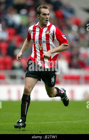 JASON MCATEER SUNDERLAND FC STADIO DELLA LUCE SUNDERLAND INGHILTERRA 14 Settembre 2002 Foto Stock