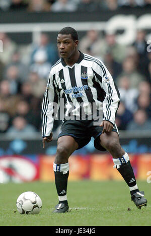 TITUS BRAMBLE Newcastle United FC St James Park Newcastle Inghilterra 06 Dicembre 2003 Foto Stock