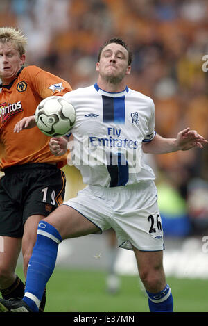 JOHN TERRY Chelsea FC MOLINEUX WOLVERHAMPTON INGHILTERRA 20 Settembre 2003 Foto Stock