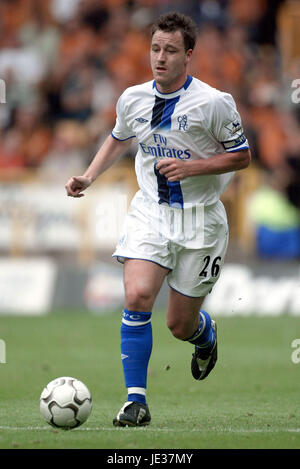 JOHN TERRY Chelsea FC MOLINEUX WOLVERHAMPTON INGHILTERRA 20 Settembre 2003 Foto Stock