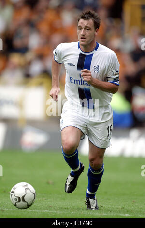 JOHN TERRY Chelsea FC MOLINEUX WOLVERHAMPTON INGHILTERRA 20 Settembre 2003 Foto Stock