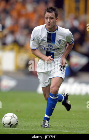 JOHN TERRY Chelsea FC MOLINEUX WOLVERHAMPTON INGHILTERRA 20 Settembre 2003 Foto Stock