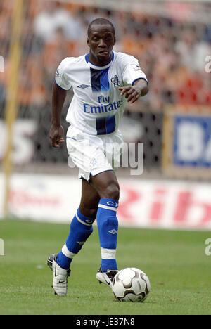 CLAUDE MAKELELE Chelsea FC MOLINEUX WOLVERHAMPTON INGHILTERRA 20 Settembre 2003 Foto Stock