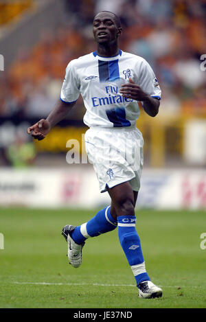 CLAUDE MAKELELE Chelsea FC MOLINEUX WOLVERHAMPTON INGHILTERRA 20 Settembre 2003 Foto Stock