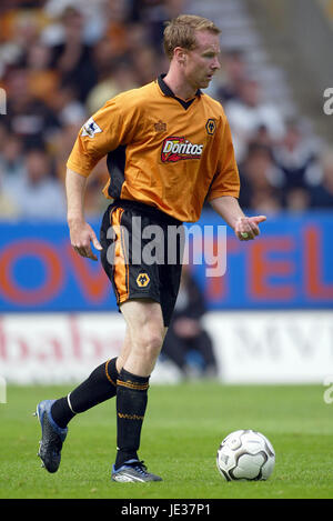 JODY CRADDOCK WOLVERHAMPTON WANDERS FC MOLINEUX WOLVERHAMPTON INGHILTERRA 20 Settembre 2003 Foto Stock