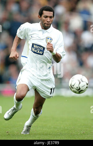 JERMAINE PENNANT Leeds United FC ELLAND ROAD LEEDS 20 Settembre 2003 Foto Stock