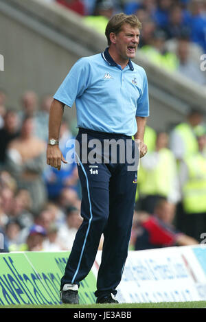 GLENN HODDLE Tottenham Hotspur FC MANAGER st.andrews Birmingham Inghilterra 16 Agosto 2003 Foto Stock