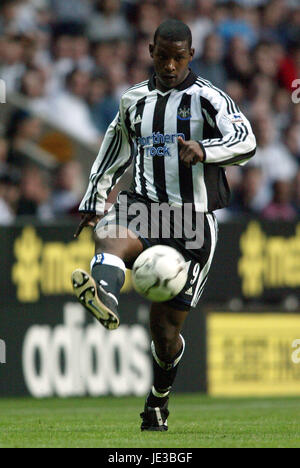 TITUS BRAMBLE Newcastle United FC St James Park Newcastle Inghilterra 05 Agosto 2003 Foto Stock