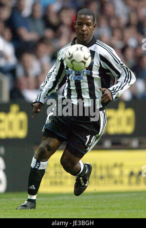 TITUS BRAMBLE Newcastle United FC St James Park Newcastle Inghilterra 05 Agosto 2003 Foto Stock