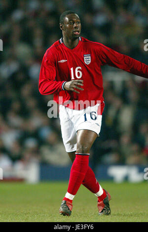 LEDLEY KING INGHILTERRA & Tottenham Hotspur FC UPTON PARK London Inghilterra 12 Febbraio 2003 Foto Stock